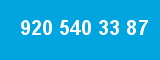 920 540 33 87